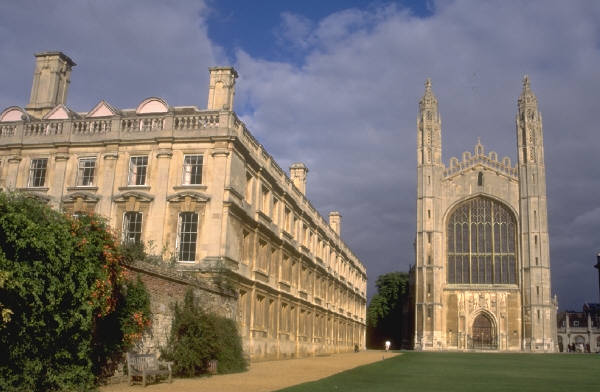 a photograph of Cambridge University in England Great Britain.